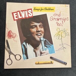 ELVIS PRESLEY Sings For Children And Grownups Too 12" Vinyl LP RCA CPL1-2901 VG+